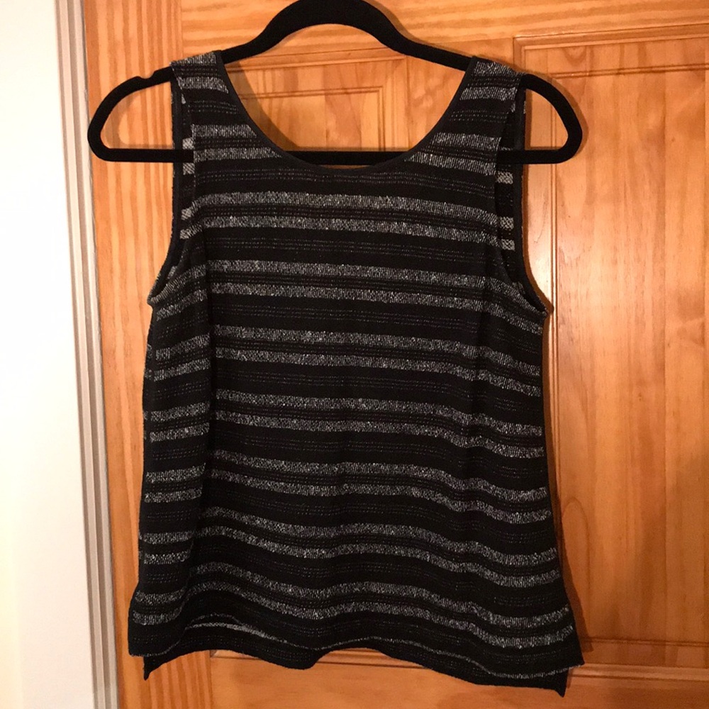 Madewell Textured Stripe Sleeveless Top